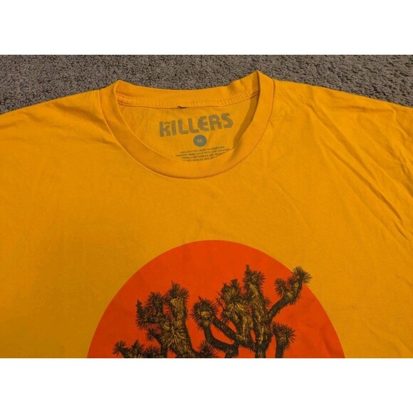 The Killers Imploding Mirage Gold Joshua Tree T-Shirt Official Licensed Men's XL - Picture 3 of 5
